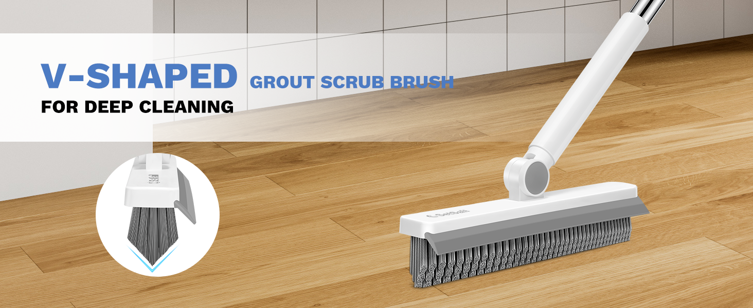 V-Shaped Floor Scrub Brush