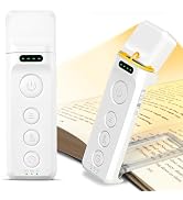 Glocusent 14 LED Sleep Aid Reading Light, Eye Caring Book Light for Reading in Bed, 3 Colors &amp; 5 ...