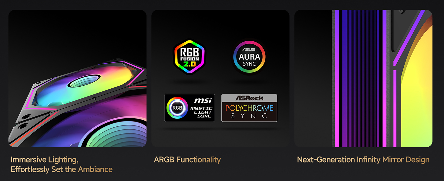 Gamma F12 UNI BK ARGB 3 IN 1
