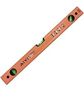 DOWELL 18 Inch Magnetic Spirit Level with Imperial scale, 3 Different Bubbles-45°/90°/180°, HY030661