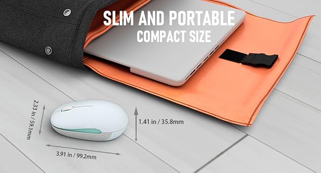 slim and portable wireless mouse