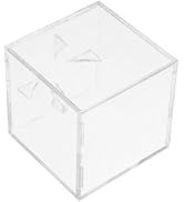 Toddmomy Baseball Display Case Tennis Ball Case Acrylic Baseball Holder Clear Baseball Display Ca...