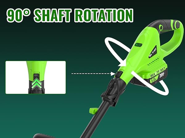 battery operated weed wacker cordless cordless string trimmer