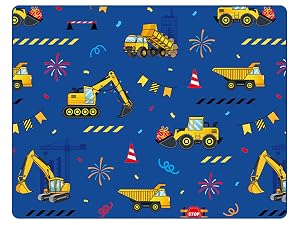 WERNNSAI Construction Wrapping Paper Roll