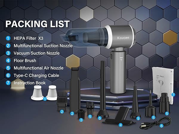 portable vacuum cordless for car