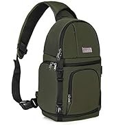 MOSISO Camera Sling Bag, DSLR/SLR/Mirrorless Camera Case Shockproof Photography Camera Backpack w...