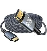 Eareyesail 8K HDMI 2.1 Cable 30 FT,48Gbps Ultra High Speed Gaming Braided Cables Support 8K@60HZ/...