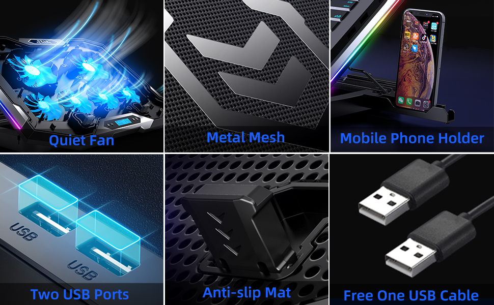 GAMING LAPTOP COOLER PAD