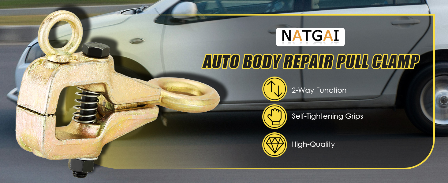 Auto Body Repair Pull Clamp