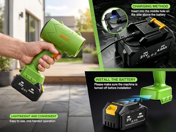 portable leaf blower