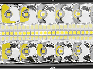 12 Inch 300W Triple Row Flood Spot Combo 30000LM Led Off Road Lights
