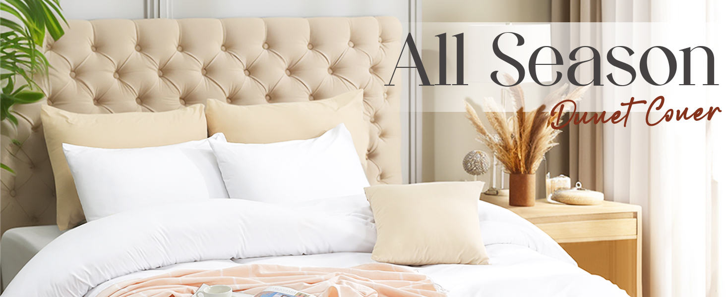 Full White Duvet Sheet