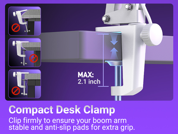 Mic Arm with C-Clamp 