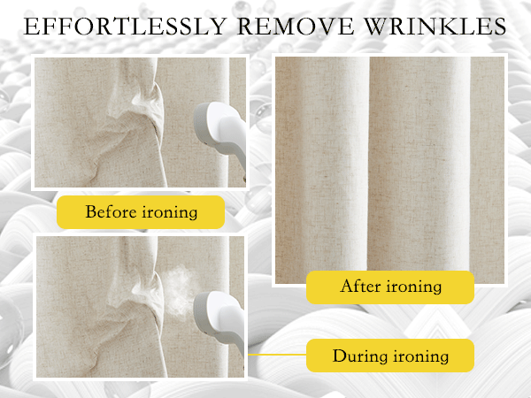 LINEN BLACKOUT CURTAINS
