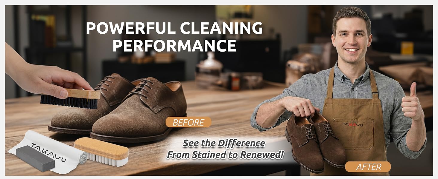 suede and nubuck cleaning brush
