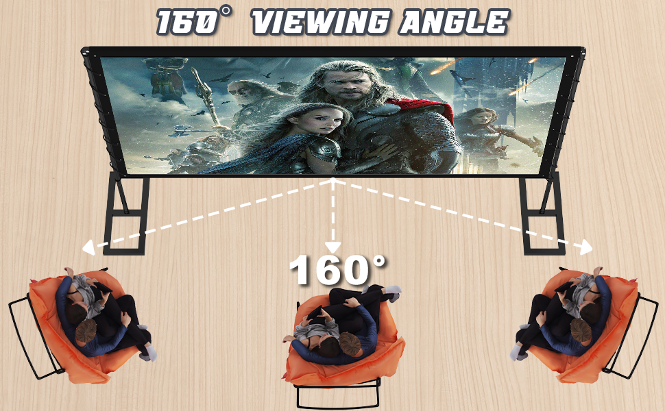 projector screen stand