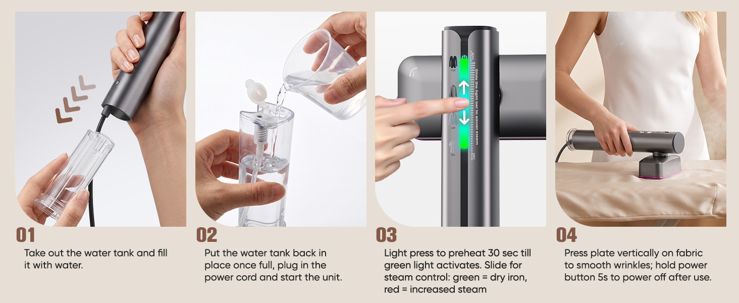 mini travel steamer