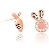 Cute Easter Earrings for Women, Bunny Carrot Stud Earrings, Easter Basket Essentials Stuffers Spr...