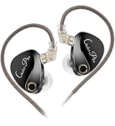 KZ Castor Pro Tunable in Ear Monitor, HiFi Improved Bass in Ear Headphone, Dual-Dynamic Driver Ga...