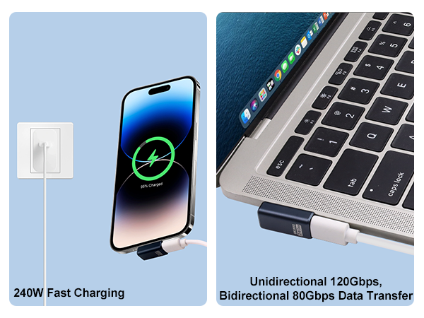 usb c 90 degree adapter 