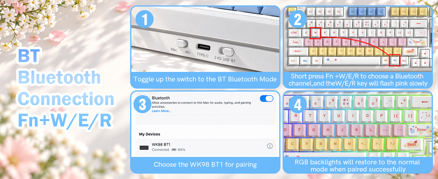 BT BLUETOOTH CONNECTION