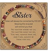 ZOKCC 30th 40th 50th 60th 70th 80th Birthday Gifts for Women, Natural Stone Bracelet Birthday Gif...