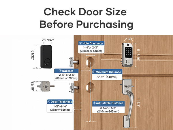 door locks with keypads