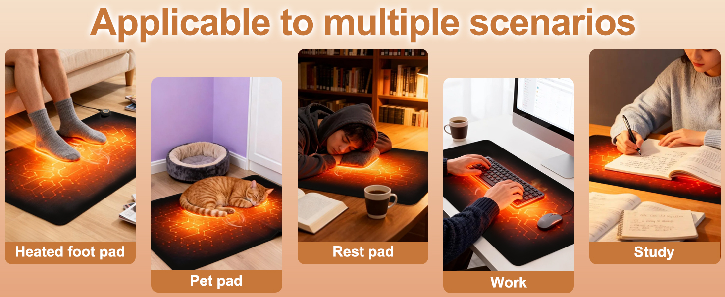 heated desk mat