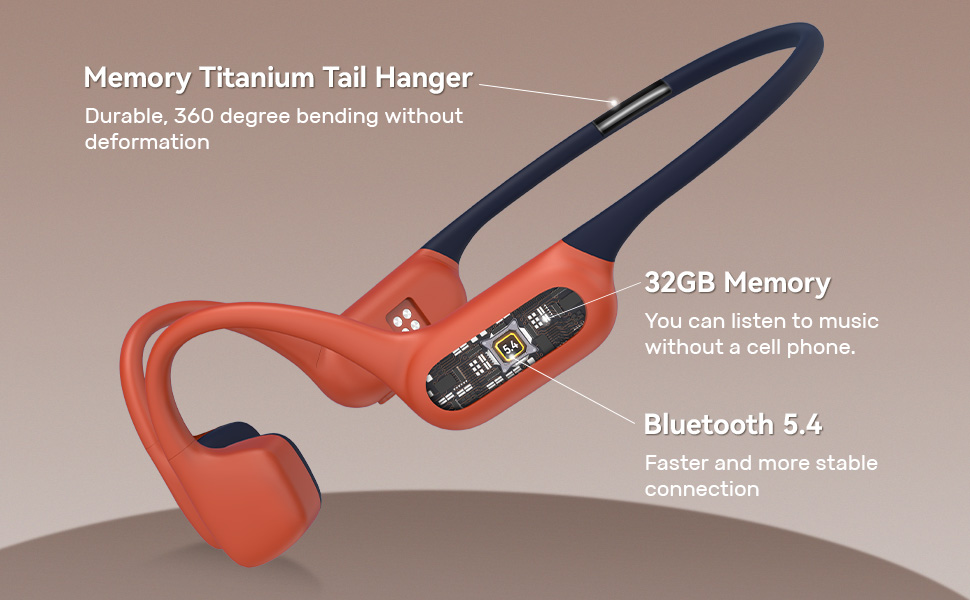 Memory Titanium Tail Hanger