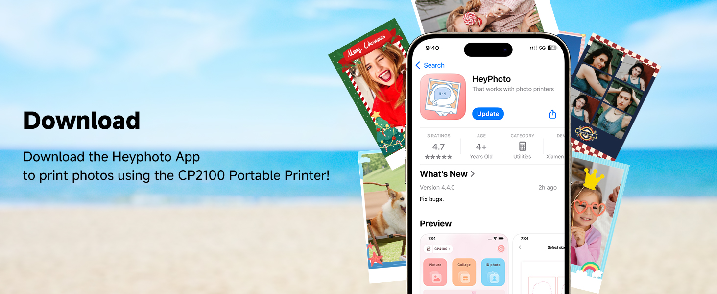 Portable Photo Printer