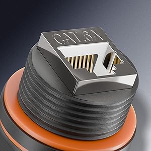 CAT6A RJ45 waterproof coupler