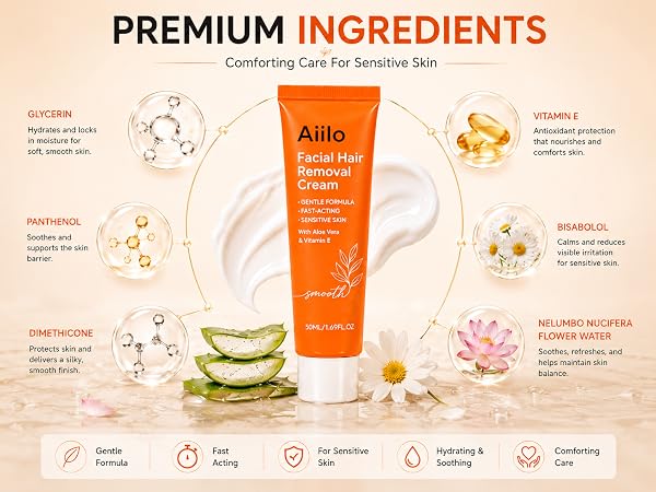 hair removal cream face