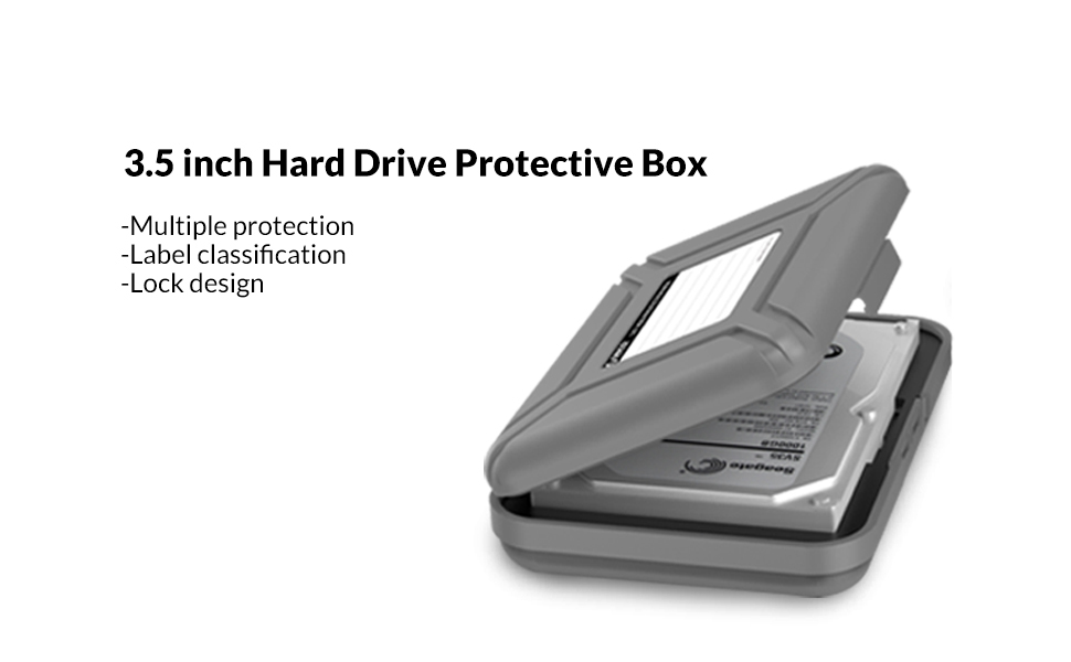 hard drive case hdd protective storage box 