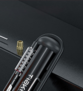 220PSI Mini Bike Floor Pump with Gauge