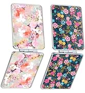 dcdcee Pocket Mirror, Small Travel Mirror with Magnification, Portable Double-Sided Magnifying Co...