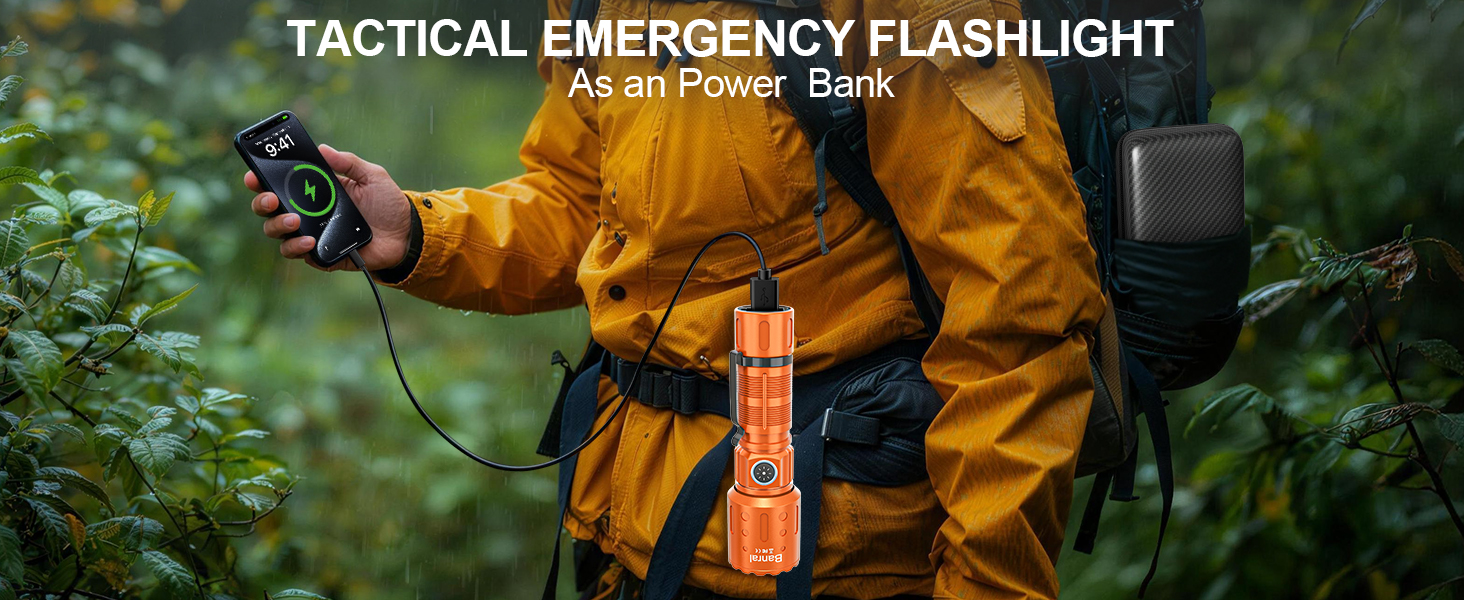 TACTICAL EMERGENCY FLASHLIGHT