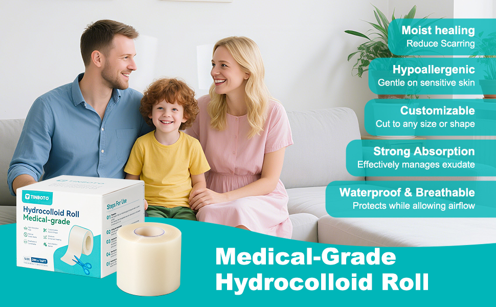hydrocolloid bandages-hydrocolloid roll