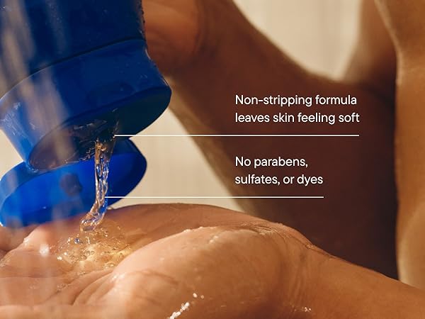 paraben free sulfate free body wash