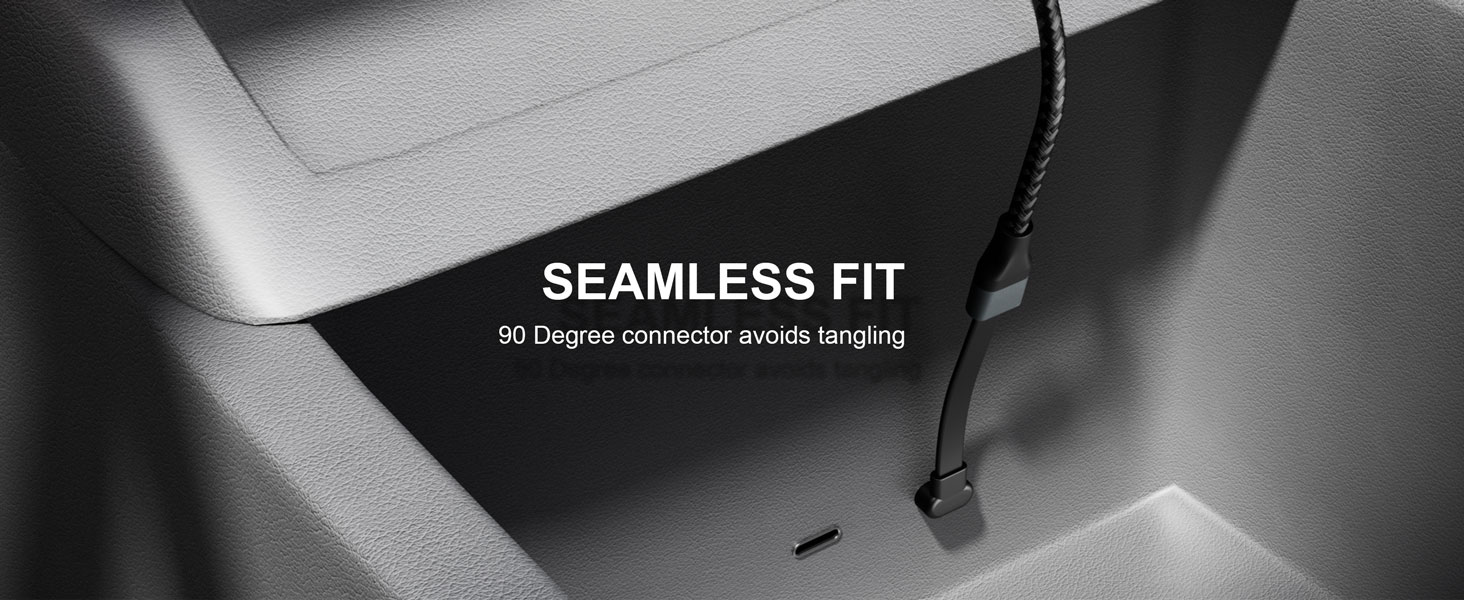 90 degree usb c charging cable