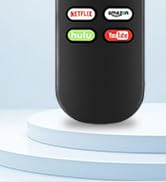 Yimaut-Remote for All Roku TV Remote-shortcut buttons