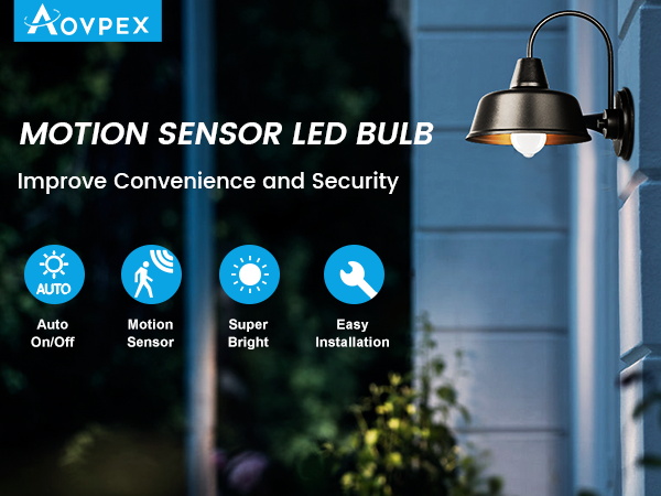 motion sensor light bulbs