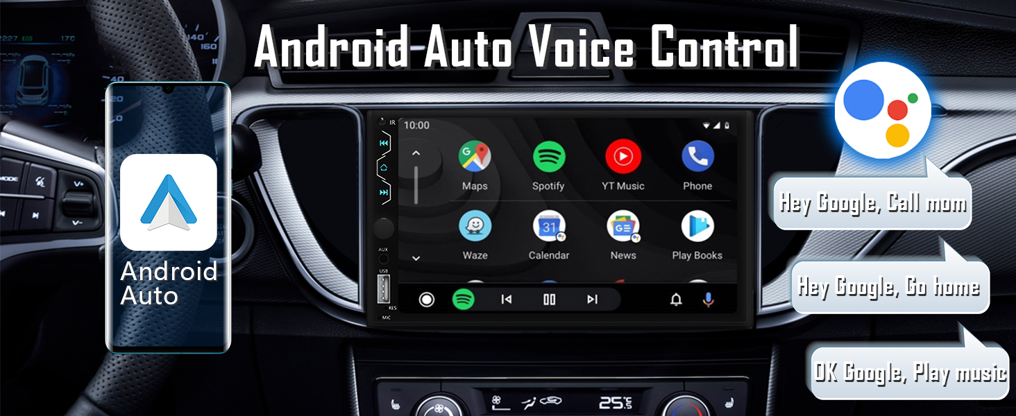 android auto voice control