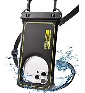 Waterproof Phone Pouch Floating- [3D Clear Soft Edges ] IP68 Waterproof Phone Case - iPhone 16/15...