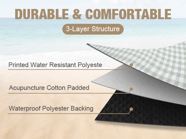 Soft and Durable with 3-Layers