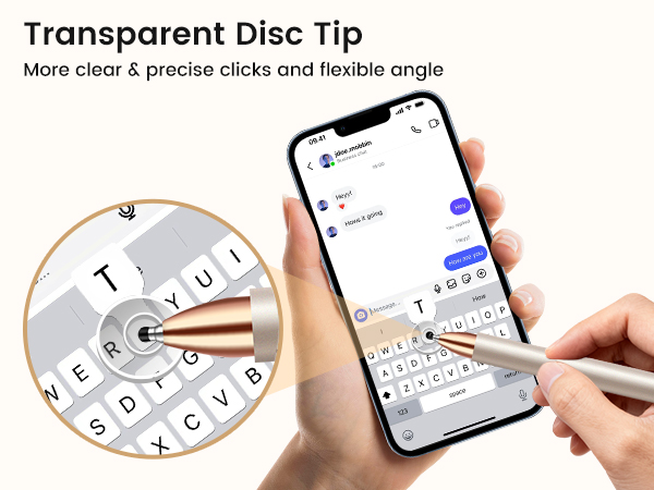 Transparent Disc Tip