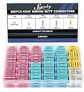 680PCS Heat Shrink Wire Connectors