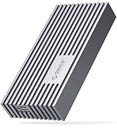 ORICO 40Gbps NVMe SSD Enclosure, M.2 to USB-C Adapter for NVMe M-Key 4TB SSD 2280, Aluminum M2 Ex...