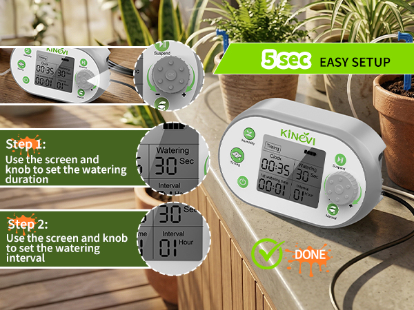 Automatic Plant Waterer Indoor