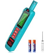 Kiprim Natural Gas Leak Detector Portable Gas Tester with Audible &amp; Visual Alarm,H/L Sensitive Mo...