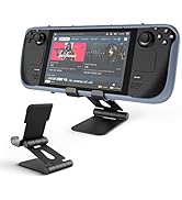MEPATEM Adjustable Holder Stand Base for Steam Deck, Aluminum Alloy Foldable Anti-Slip Desk Plays...
